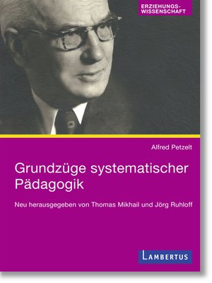 cover image of Grundzüge systematischer Pädagogik